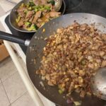 Gluten Free Kung Pao Chicken in Wok